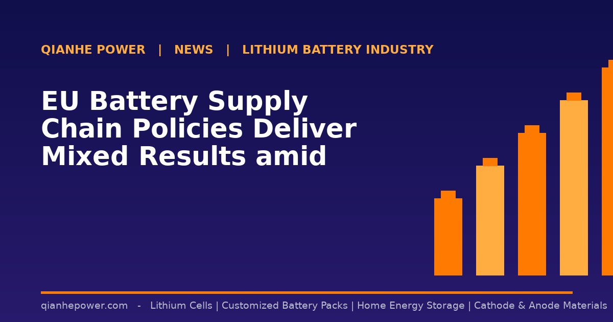 EU Battery Supply Chain Policies Deliver Mixed Results amid Rising Demand - Qianhe Power industry news