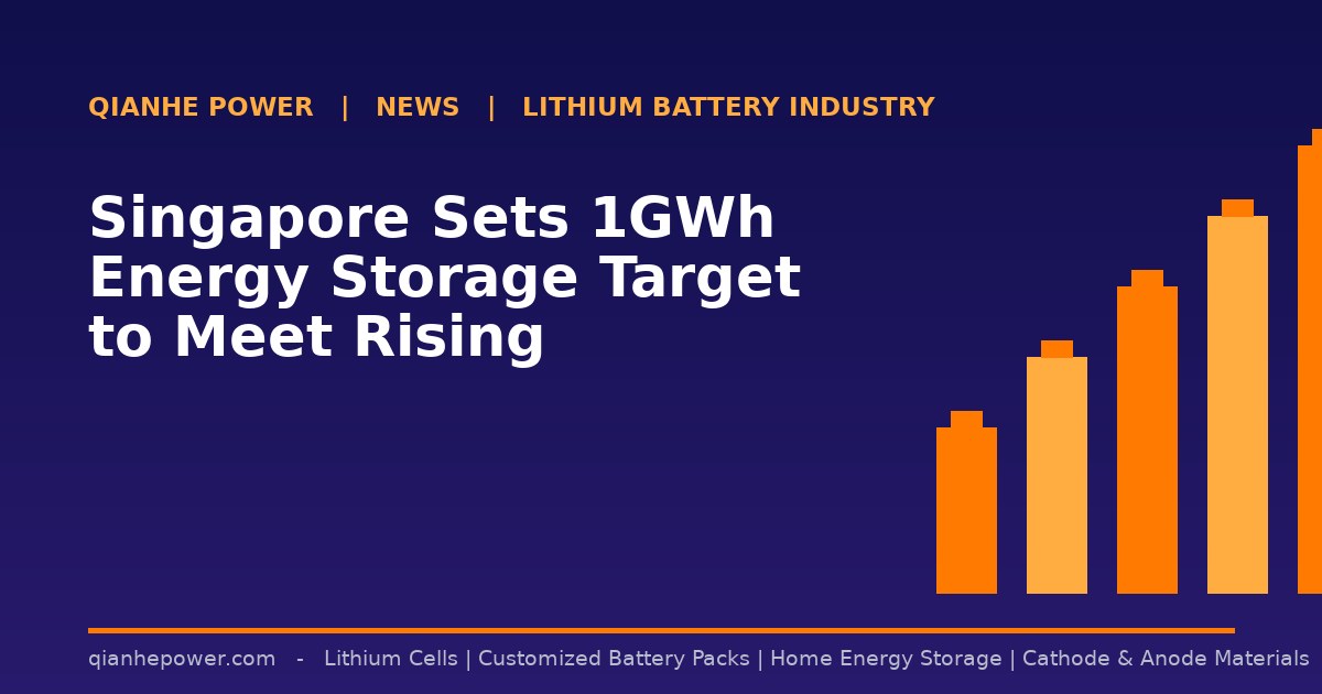 Singapore Sets 1GWh Energy Storage Target to Meet Rising Electricity Demand - Qianhe Power industry news