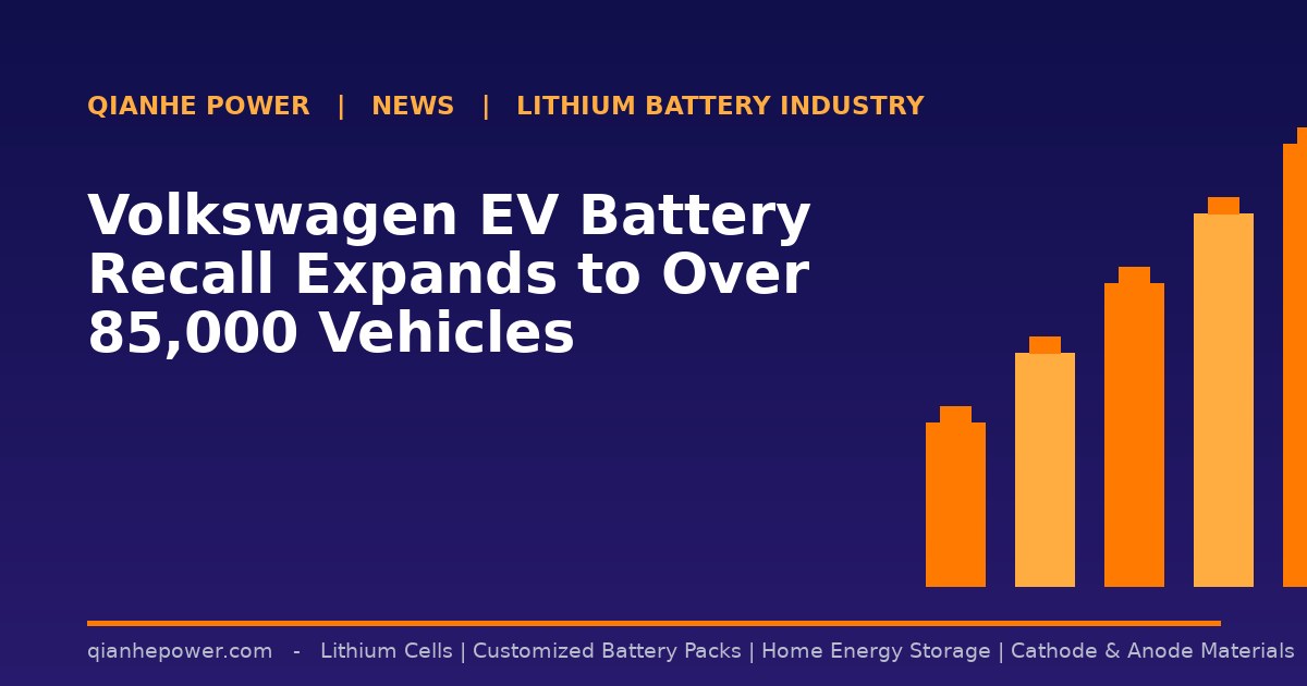 Volkswagen EV Battery Recall Expands to Over 85,000 Vehicles - Qianhe Power industry news