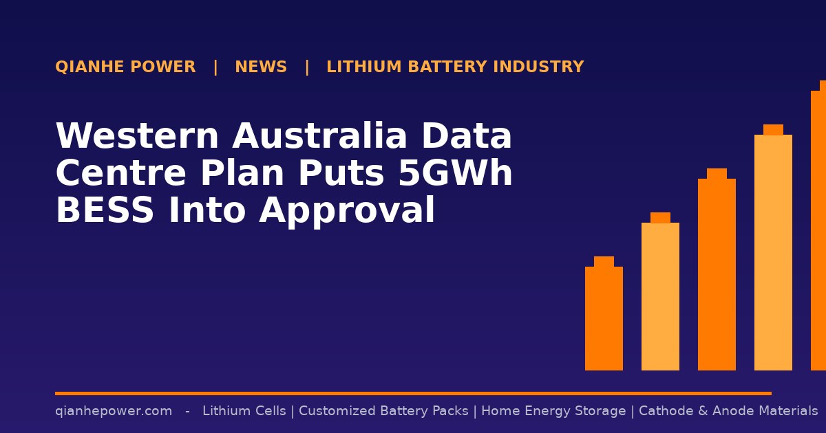 Western Australia Data Centre Plan Puts 5GWh BESS Into Approval Process - Qianhe Power industry news